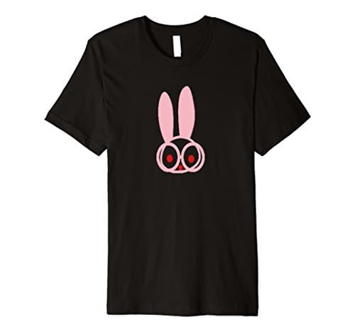 Bunny Rabbit Wearing Glasses Tee Shirt