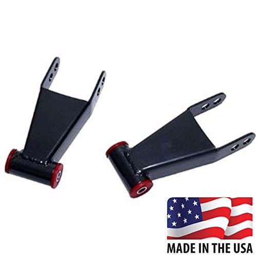 Nissan Titan 1"-2" Drop Kit Leveling Lowering Shackles Urethane Bushing