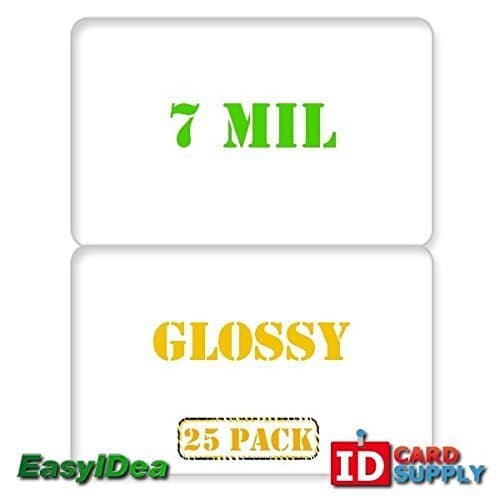 7 Mil Butterfly Pouch Laminates (Gloss) - 25 Pack by Brainstorm ID