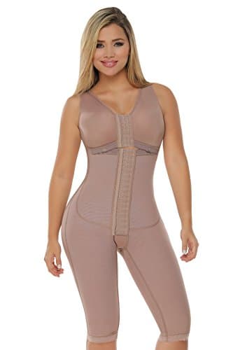 TruFigure Full Coverage Long Leg Girdle, Mocha, L