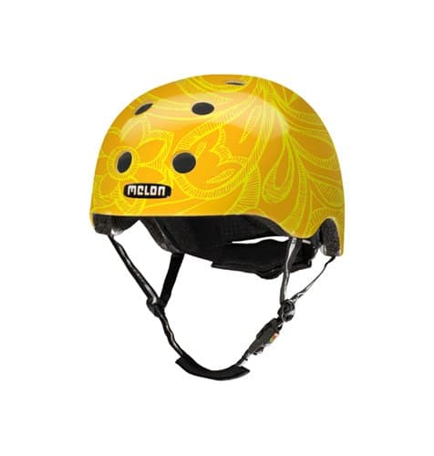 Melon Mellow Yellow Helmet, Yellow, Glossy Finish, Medium, 52 - 58cm / 20.5 - 22.75in Head Size