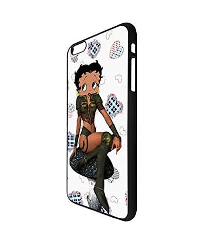 Vivid Cartoon Dseign Phone Case , Iphone 6/6s Plus Case Betty Boop Protective for Boys Hard Back