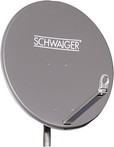Schwaiger Aluminium Offset Antenna Anthracite (80 cm)