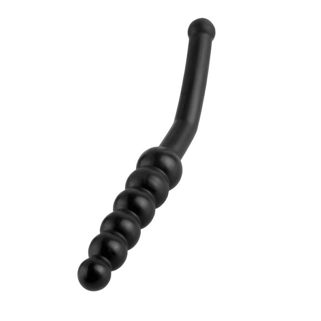 Adult Flex Wand Flexible Bendable Beads Plug Black Object2609