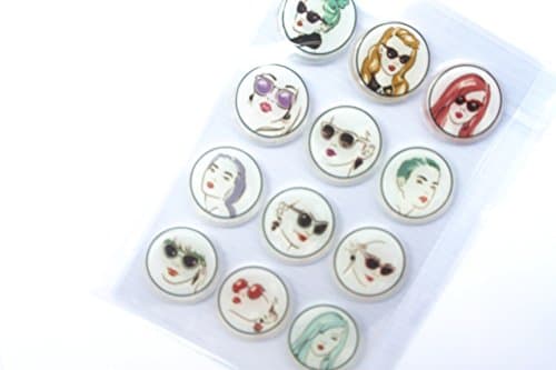 Chic Lady Head Portrait Series Clear Rubber Stamp For DIY Scrapbooking