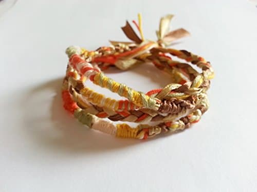 Hippie wrap bracelet / anklet / hair extension