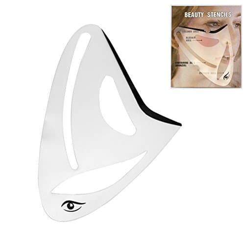 Blusher Shaper Stencil Eyeliner Stencil Template Mold Makeup Tool Perfect Beauty Kit for Beginner by BOYON