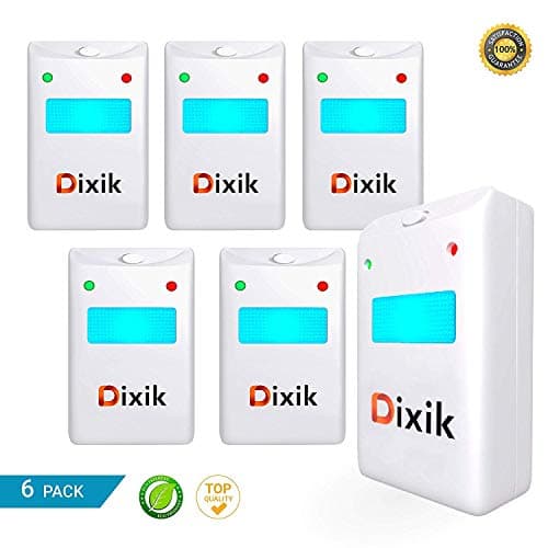 Ultrasonic Pest Repeller 6 Pack [2019 Upgraded] Indoor Plug-in Repellent, Electronic & Ultrasound | Anti Mice, Insects, Bugs, Ants, Mosquitos, Rats, Spiders, Roaches, Rodents | Child & Pet Safe