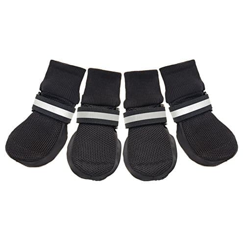HiPaw Breathable Dual Mesh Soft Sole Dog Boots Paw Protector Summer