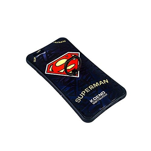 Unique Embossed TPU Phone Case with Cellphone Ring Holder for iPhone 6s,Superman