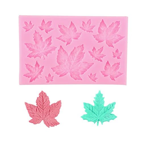 Silicone Maple Leaves Cookie Cake Mold Chocolate Cake Fondant Decorating Mould Baking Tools Bakeware Sets