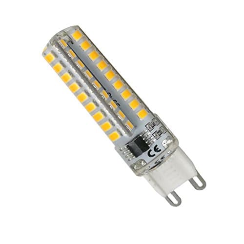 Phigoning 15X Dimmable 6W G9 LED Capsule Lamp 72 SMD 2835 LED G9 Light Bulb Halogen Replacement AC220-240V Warm White [Energy Class A++]