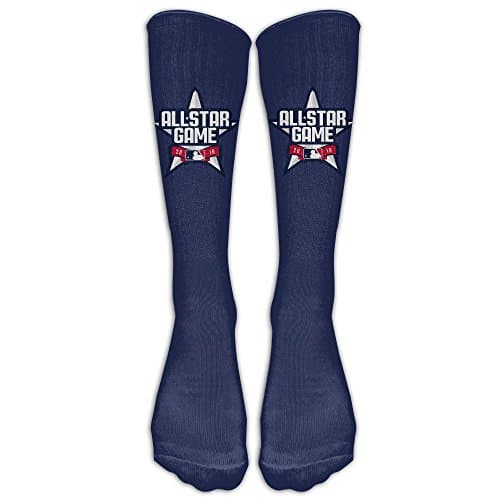 All-Star GameWomen Creative Comfortable Knee High Athletic Knee High Socks Christmas