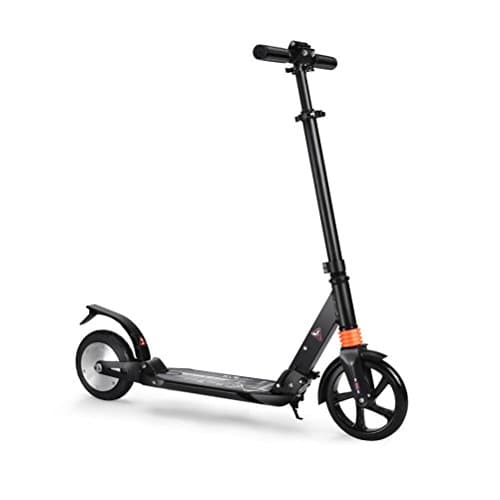 DAHEMA Electric Scooter E-Scooter For Adult Height Adjustable Fold-Aluminum Alloy,Lasts 10Km,Maximum Speed 15KM/H(Black)