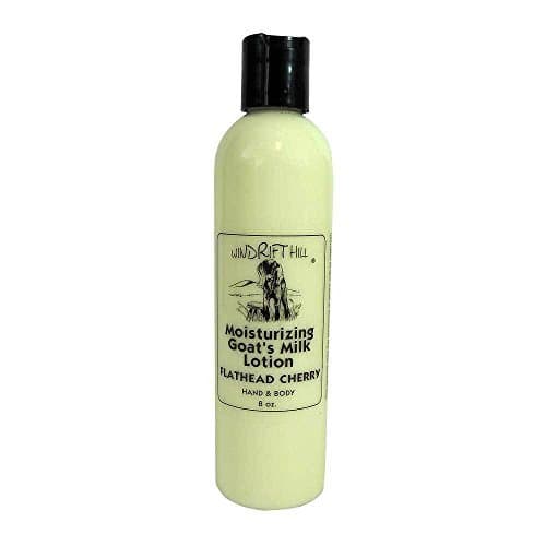 Windrift Hill Moisturizing Goat's Milk Lotion (Flathead Cherry)[Amazon-developed Certification] Compact by Design