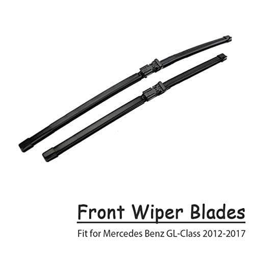 Wipers BACKAR 2pcs Front Windshield Wiper Blades For Mercedes Benz GL Class GL 350 400 450 Gl 500 550 63 Accessories - (Color: For X166 2012-2017)