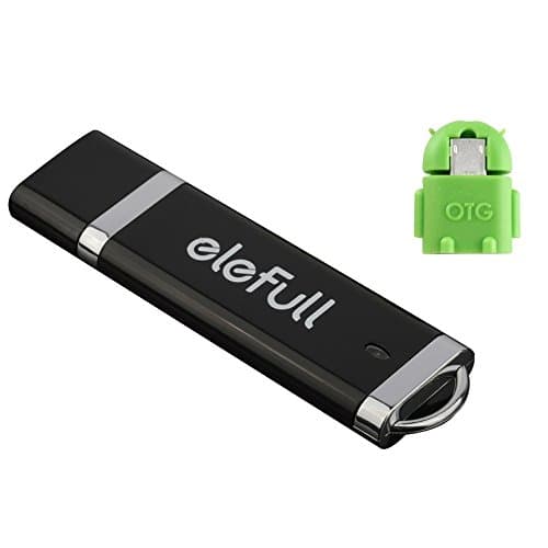 Elefull Usb3.0 USB Flash Drive 8GB 3.0 Speed Newly Added OTG Micro-USB Adapter Style for Cell Phone Computer Tablet Laptop Car Music Player (8GB)