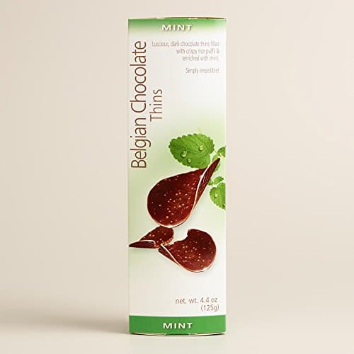 Mint Belgian Chocolate Thins, Set of 2(4.4 oz)