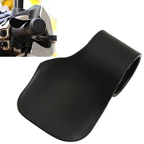 Pack of 2 Universal Black ABS Motorcycle Cruise Control Throttle Assist Grip Wrist Cramp Rest Saver Buster For Harley Honda Yamaha