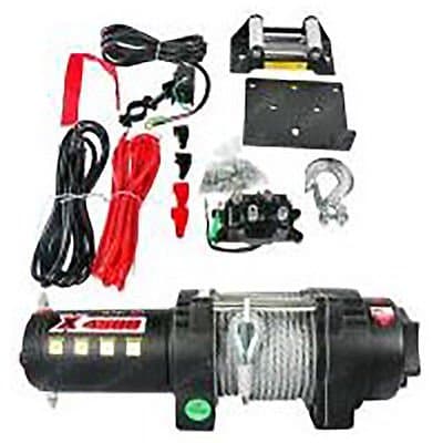 New Universal 4500 LB Winch Set Handlebar or Dash Mount Control
