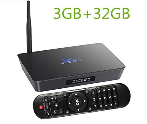 MLIUS X92 3GB 32GB Android 6.0 Smart TV Box Amlogic S912 Octa Core Bluetooth 4.0 2.4GHz/5.8GHz WiFi 4K H.265 Set Top Box IPTV Media Player