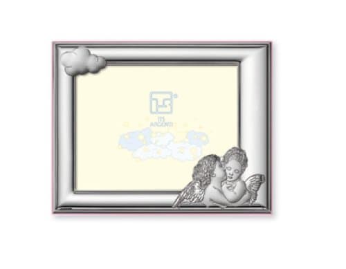 Silver Touch USA Sterling Silver Picture Frame, Angel, 5" x 7"