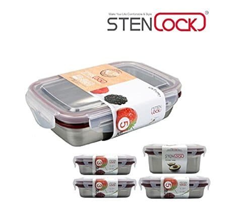 StenLock Food Storage Container 320ml 2P, 540ml 1P, 560ml 1P 4P Set