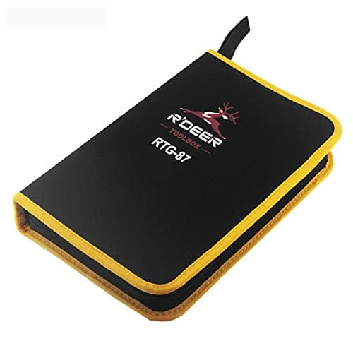 Electricians Tool Bag Organizer Zippered Tool Carrier for Technicians Maintenances