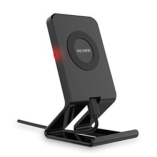 New Style Desktop Dock Universal Qi Certified Wireless Charger With Holder Stand Fast Charging For Samsung S6 S7 edge S8 Plus note8 iPhone 8 8 plus, iPhone X by Feriwola