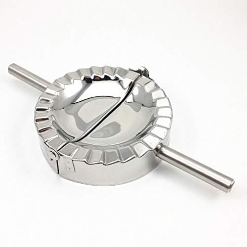 PloybeeShop 12cm Maker Dumpling Mould Mold Dough Press Ravioli Making Pie Kitchen Stainless Steel Diy Tool Pastry Tools Gadgets