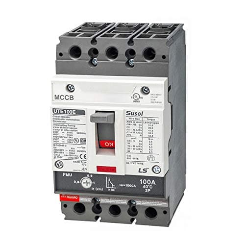 LS Industrial UTE100E-FTU-40, MCCB, 25KA, 3 Pole, 40A