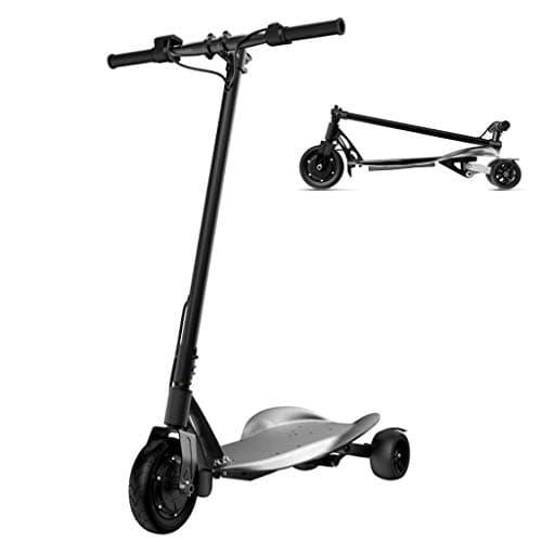 Foldable Electric Scooter 350W Motor Three-Wheel Scooter with LCD-Display And Anti-Skid Tire Shock Mitigation System Lightweight Electric Brake for Adult And Kids