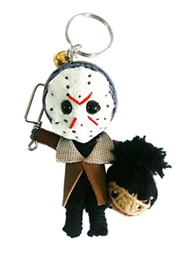 Jason Friday13 Voodoo String Doll Keychain Keyring