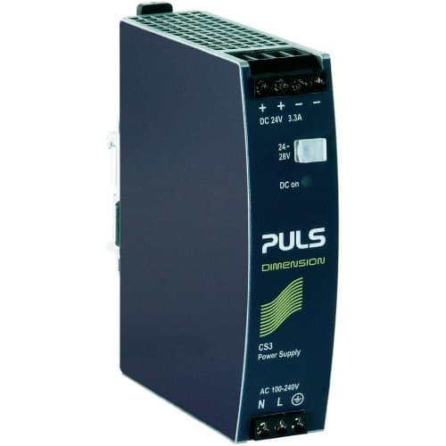 PULS DIN Rail Power Supply Dimension CS3.241 28 V/DC 3.3 A 80 W 1 x