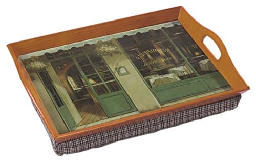 Greenhurst Padded Lap Serving Trays with Bean Bag Base for Bed or TV by Greenhurst