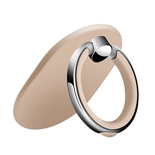 Finger Ring Stand,Choncyn 360 Degree Rotating Smartphone Ring Holder Finger Grip kickstand Universal Cell Phone Ring For Smartphone, Tablets (gold)