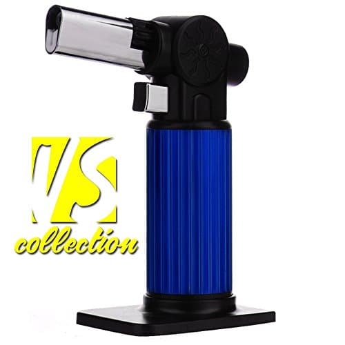 Jet Lighter, Culinary Torch - Butane Kitchen Torch - Cooking Torch - Chef's Best Torch - Multifunctional Heat Resistant - Baking Torch (BLUE)