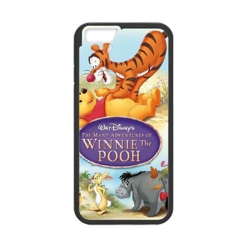 iphone6 plus 5.5 inch Black phone case Classic Style Disney Cartoon Many Adventures of Winnie the Pooh WHD8983787