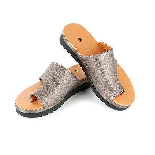 Faxiang Bunion Corrector Toe Correction Sandals Comfortable Soft PU Reduces Friction Relief Bunion Pain for Most People