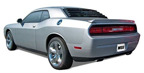 Mach Speed ABS Rear Window Louver 2008-2013 Dodge Challenger