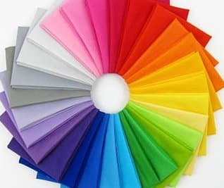 25 SOLID COLOR FAT QUARTERS MIX 100% COTTON ~ Quilt Fabric ~ CRAFTS ~ SEWING ~ ASSORTED COLORS