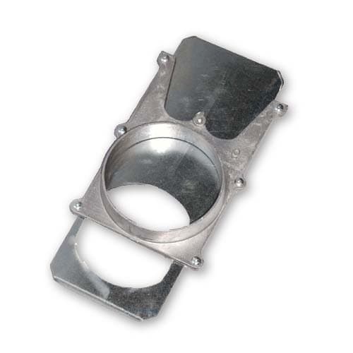 6" Diameter Industrial Grade Self-cleaning Blast Gate