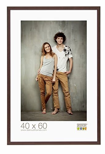 Deknudt Frames S44CH4-30.0X45.0 Basic Cadre Photo Bois/MDF Brun Foncé Fin 30 x 45 cm
