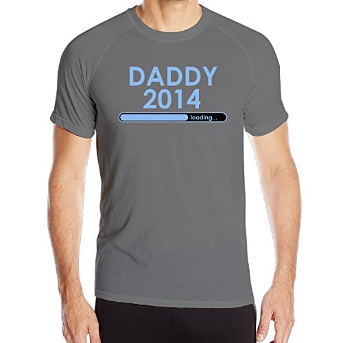 Daddy 2014 Man Cool Workout Shirts Jogging Shirt Cotton Tshirt