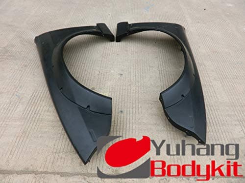 Mudguards CF 1995-1998 S14 Zenki S14A Kouki Rocket Bunny V2 Front Fender Carbon Fiber - (Color: Black)
