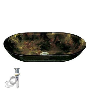 Rectangular tempered glass wash basins and popular, installing