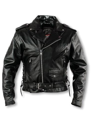 Interstate Leather Men's Classic Riding Jacket (Size 40)