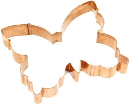 Old River Road Butterfly Shape Cookie Cutter, Copper by Old River Road