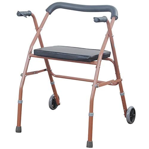 Cozyhome Bestone Rollator Walker with 2 Wheels, Folding Walker for Seniors