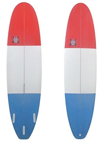 Epoxy "The Mini Log" Fun Board Surfboard 7ft4in x 21 1/2in x 2 3/4in by JK Surfboards